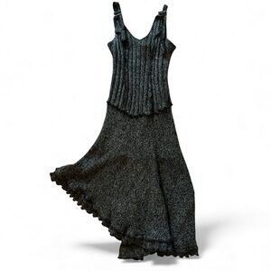 Y2K Grifflin Paris Knit Dress